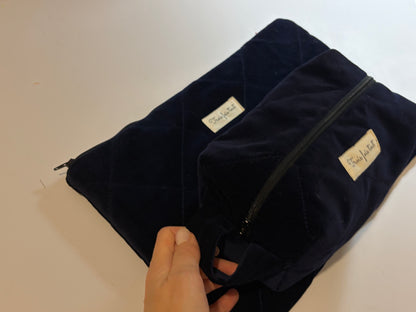 Housse pour ordinateur portable, couleur bleu nuit