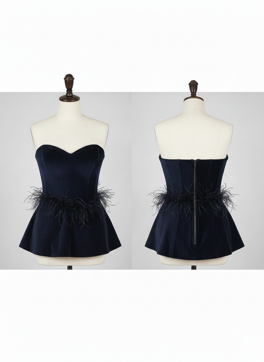 corset velours